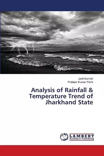 Analysis of Rainfall & Temperature Trend of Jharkhand State cover
