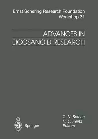 Advances in Eicosanoid Research cover