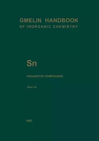 Sn Organotin Compounds cover