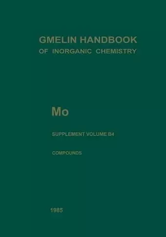 Mo Molybdenum cover