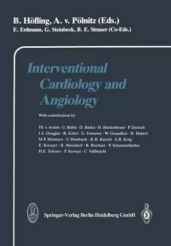 Interventional Cardiology and Angiology cover