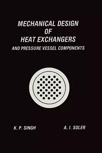 Mechanical Design of Heat Exchangers cover