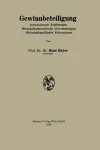 Gewinnbeteiligung cover