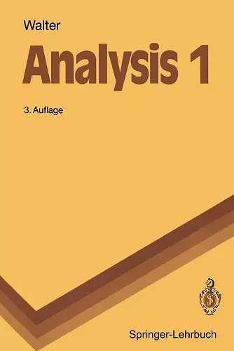 Analysis 1 cover