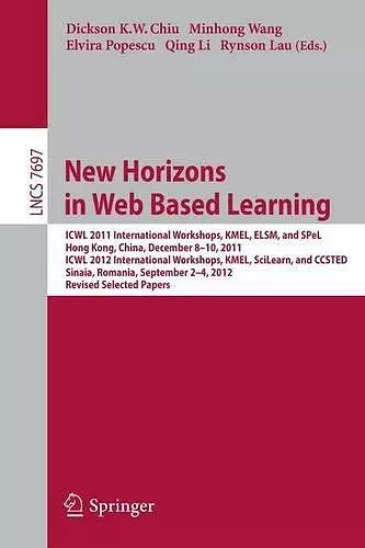 New Horizons in Web Based Learning cover