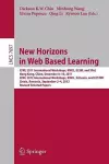 New Horizons in Web Based Learning cover
