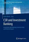 CSR und Investment Banking cover