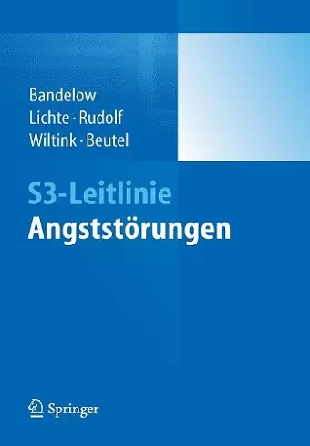 S3-Leitlinie Angststörungen cover