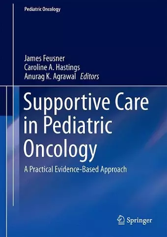 Supportive Care in Pediatric Oncology cover