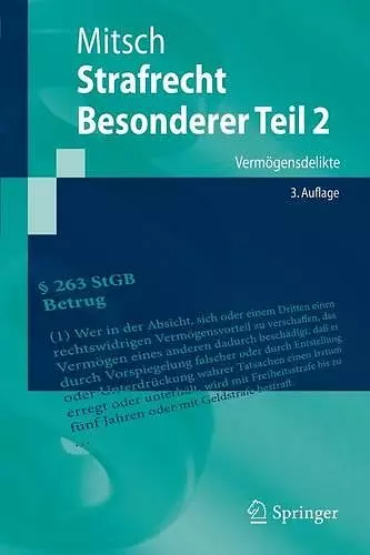 Strafrecht, Besonderer Teil 2 cover