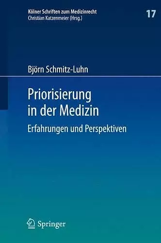 Priorisierung in der Medizin cover