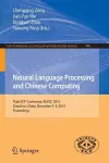 Natural Language Processing and Chinese Computing cover