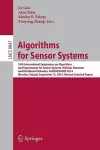 Algorithms for Sensor Systems cover