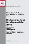 Bildverarbeitung fur die Medizin 2015 cover