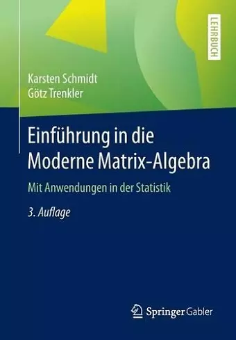 Einführung in die Moderne Matrix-Algebra cover