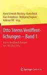 Otto Sterns Veröffentlichungen - Band 1 cover