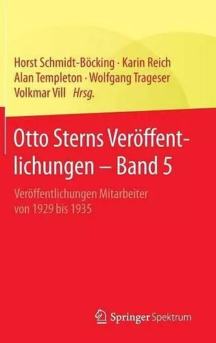 Otto Sterns Veröffentlichungen - Band 5 cover