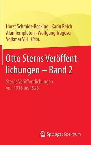 Otto Sterns Veröffentlichungen - Band 2 cover