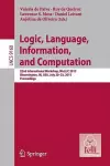 Logic, Language, Information, and Computation cover