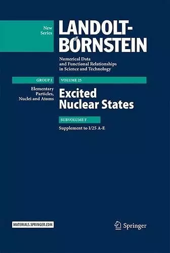 Excited Nuclear States cover