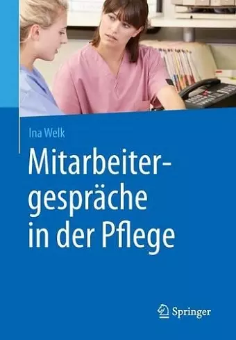 Mitarbeitergespräche in Der Pflege cover