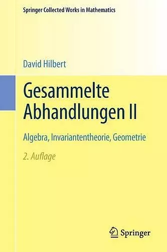 Gesammelte Abhandlungen II cover