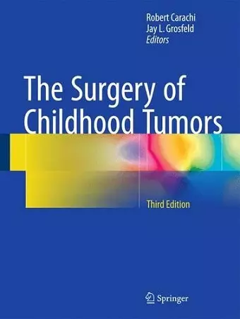 The Surgery of Childhood Tumors cover