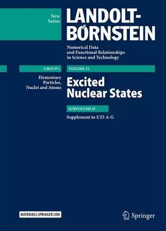 Excited Nuclear States cover