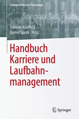 Handbuch Karriere und Laufbahnmanagement cover