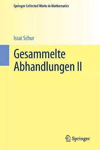 Gesammelte Abhandlungen II cover