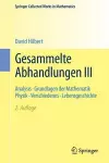 Gesammelte Abhandlungen III cover
