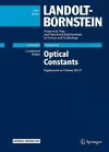 Optical Constants cover