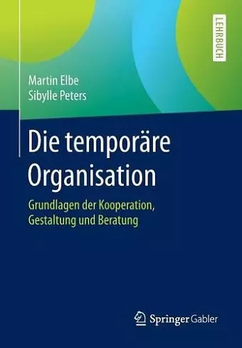 Die temporäre Organisation cover