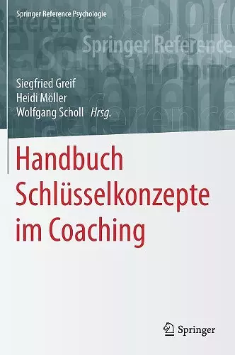 Handbuch Schlüsselkonzepte im Coaching cover