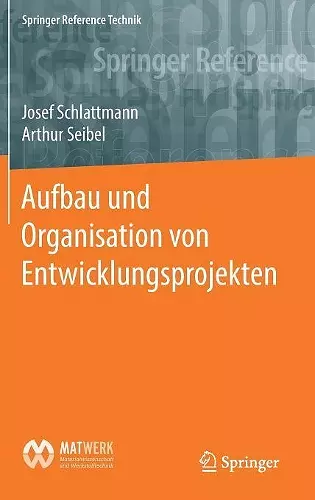 Aufbau und Organisation von Entwicklungsprojekten cover