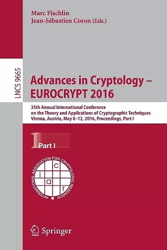 Advances in Cryptology – EUROCRYPT 2016 cover