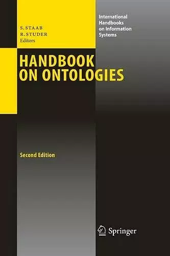 Handbook on Ontologies cover