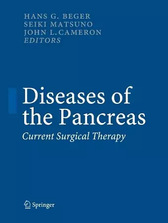 Diseases of the Pancreas cover