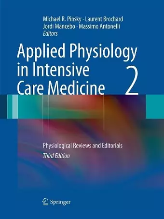 Applied Physiology in Intensive Care Medicine 2 cover