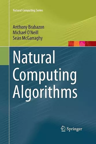 Natural Computing Algorithms cover