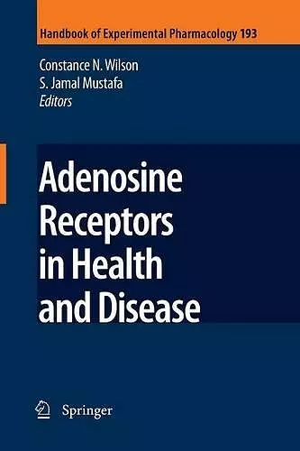 Adenosine Receptors in Health and Disease cover