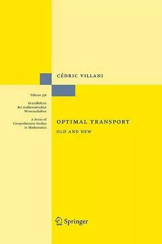 Optimal Transport cover