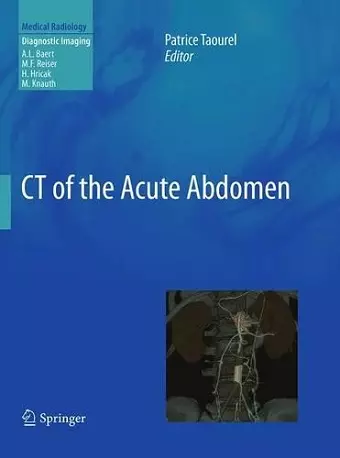 CT of the Acute Abdomen cover