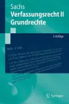 Verfassungsrecht II - Grundrechte cover