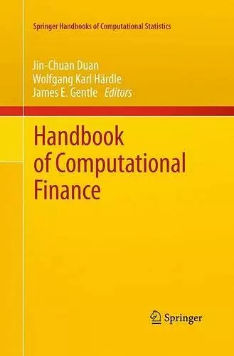 Handbook of Computational Finance cover