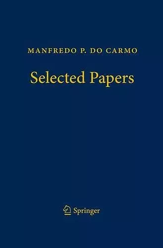 Manfredo P. do Carmo – Selected Papers cover