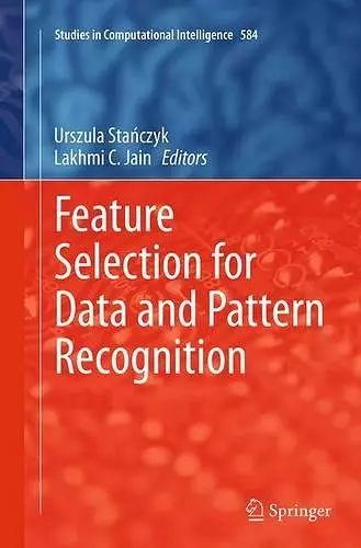 Feature Selection for Data and Pattern Recognition cover