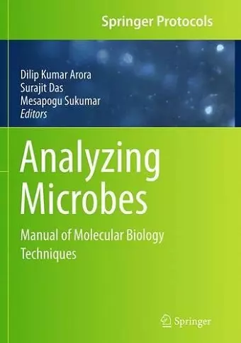 Analyzing Microbes cover