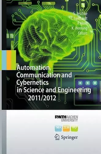 Automation, Communication and Cybernetics in Science and Engineering 2011/2012 cover