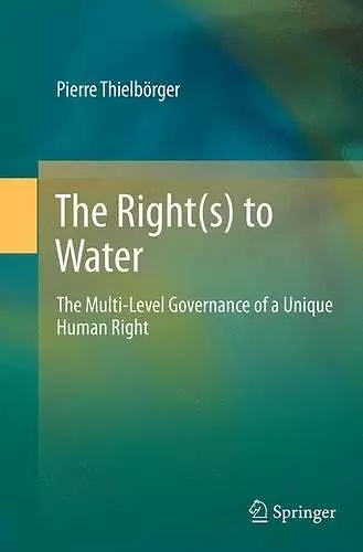 The Right(s) to Water cover